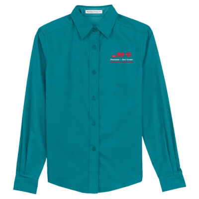 L608 Port Authority® Ladies Long Sleeve Easy Care Shirt Thumbnail