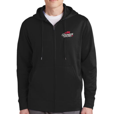 ST238 Sport Wick ® Fleece Full Zip Hooded Jacket Thumbnail