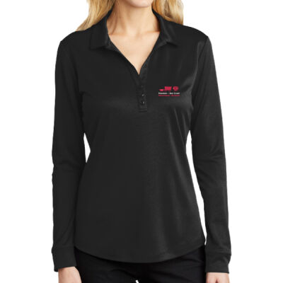 L540LS  Port Authority ® Women's Silk Touch ™ Performance Long Sleeve Polo Thumbnail