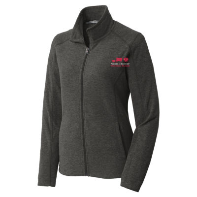 L235  Port Authority® Women's Heather Microfleece Full-Zip Jacket Thumbnail