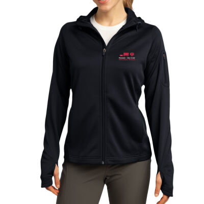 L248  Sport-Tek® Women's Tech Fleece Full-Zip Hooded Jacket Thumbnail