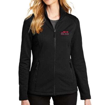 L239  Port Authority® Women's Grid Fleece Jacket Thumbnail