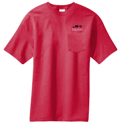 PC55P  Port & Company® Core Blend Pocket Tee Thumbnail