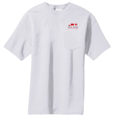 PC55P  Port & Company® Core Blend Pocket Tee Thumbnail