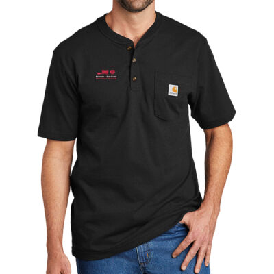 CTK84  Carhartt® Short Sleeve Henley T-Shirt Thumbnail