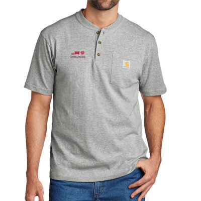 CTK84  Carhartt® Short Sleeve Henley T-Shirt Thumbnail