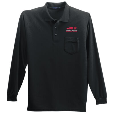 K500LSP  Port Authority® Silk Touch™ Long Sleeve Polo with Pocket Thumbnail