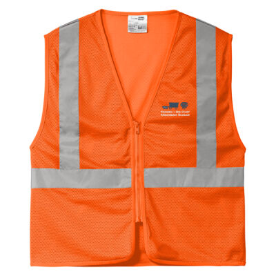 CSV101  CornerStone® ANSI 107 Class 2 Economy Mesh Zippered Vest Thumbnail